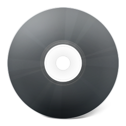 CD Noir Icon 256x256 png